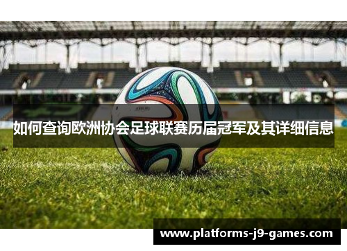 如何查询欧洲协会足球联赛历届冠军及其详细信息